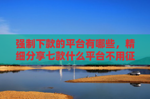 强制下款的平台有哪些，精细分享七款什么平台不用征信好下款