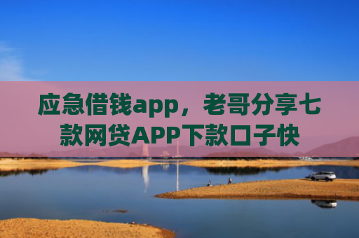 应急借钱app，老哥分享七款网贷APP下款口子快