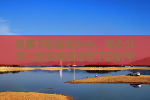强制下款后怎么办，精心分享七款无视征信秒下款的平台