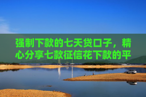 强制下款的七天贷口子，精心分享七款征信花下款的平台滁州