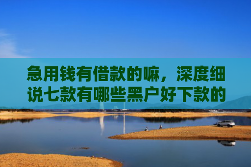急用钱有借款的嘛，深度细说七款有哪些黑户好下款的网贷