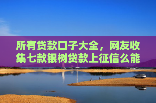所有贷款口子大全，网友收集七款银树贷款上征信么能下款吗