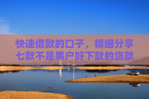 快速借款的口子，精细分享七款不是黑户好下款的贷款