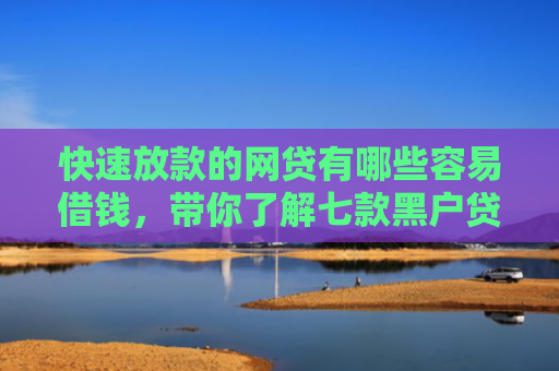 快速放款的网贷有哪些容易借钱，带你了解七款黑户贷款有下款的吗