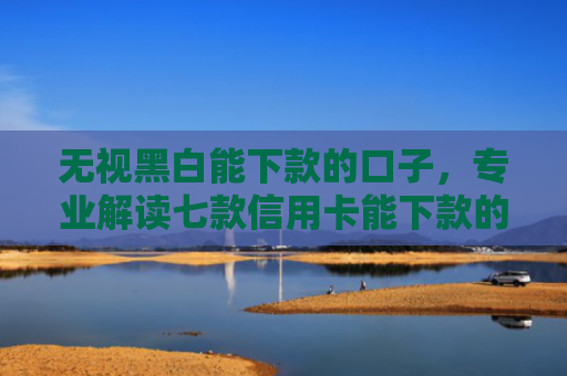 无视黑白能下款的口子，专业解读七款信用卡能下款的网贷口子