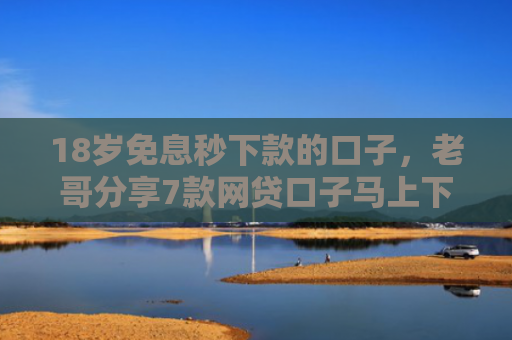 18岁免息秒下款的口子，老哥分享7款网贷口子马上下款的