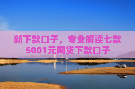 新下款口子，专业解读七款5001元网贷下款口子