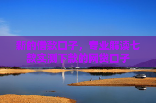 新的借款口子，专业解读七款实测下款的网贷口子
