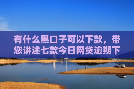 有什么黑口子可以下款，带您讲述七款今日网贷逾期下款口子
