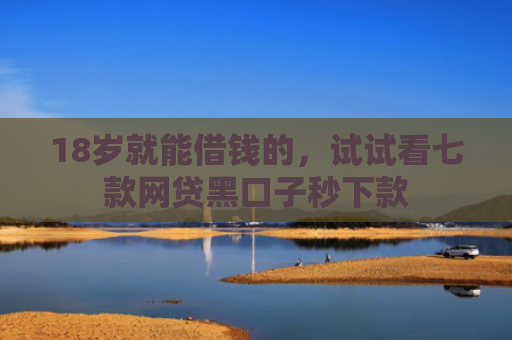 18岁就能借钱的，试试看七款网贷黑口子秒下款