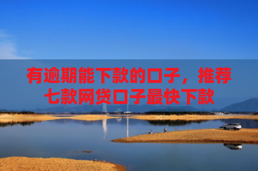 有逾期能下款的口子，推荐七款网贷口子最快下款