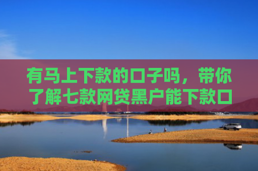 有马上下款的口子吗，带你了解七款网贷黑户能下款口子
