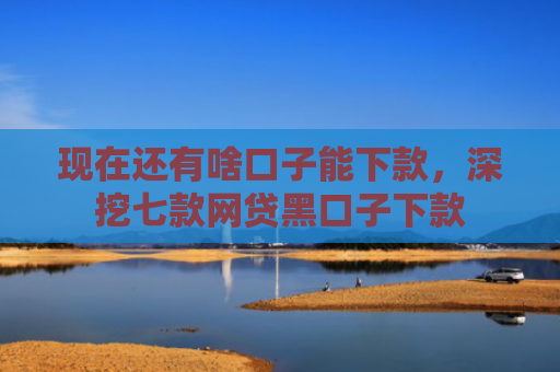 现在还有啥口子能下款，深挖七款网贷黑口子下款