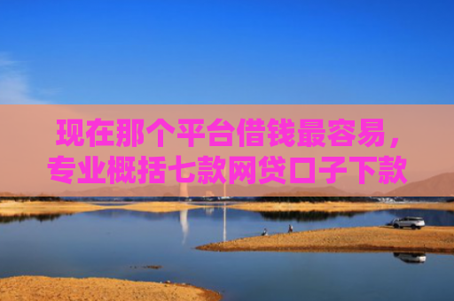 现在那个平台借钱最容易，专业概括七款网贷口子下款技术