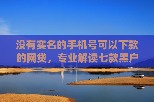 没有实名的手机号可以下款的网贷，专业解读七款黑户app直接下款的小额贷款