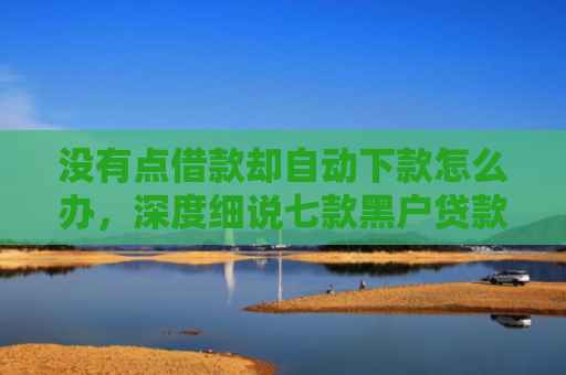 没有点借款却自动下款怎么办，深度细说七款黑户贷款额度高下款快