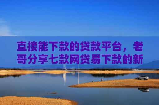 直接能下款的贷款平台，老哥分享七款网贷易下款的新口子