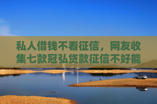 私人借钱不看征信，网友收集七款冠弘贷款征信不好能下款吗