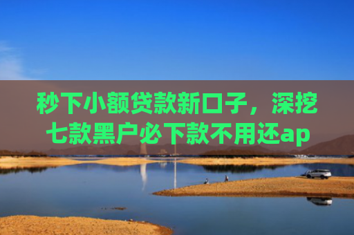 秒下小额贷款新口子，深挖七款黑户必下款不用还app