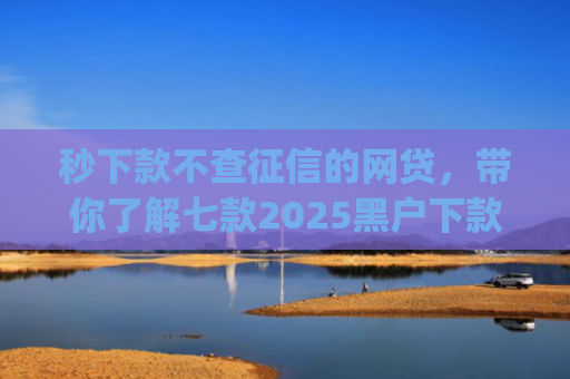 秒下款不查征信的网贷，带你了解七款2025黑户下款app