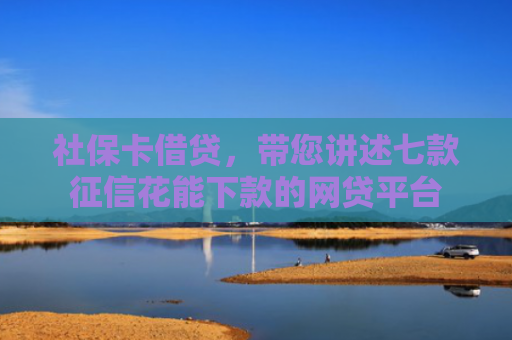 社保卡借贷，带您讲述七款征信花能下款的网贷平台