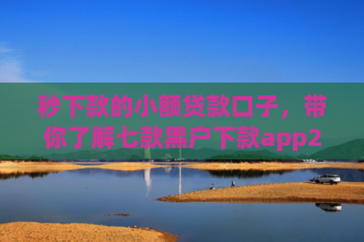 秒下款的小额贷款口子，带你了解七款黑户下款app2025