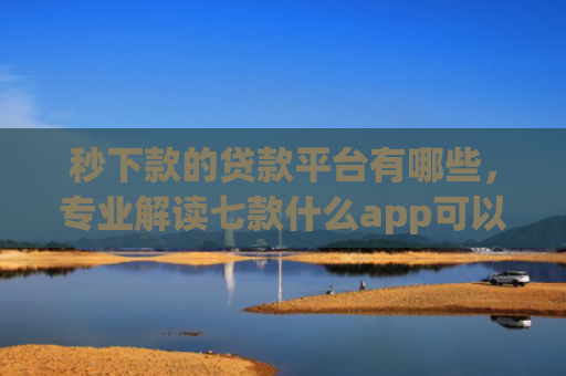秒下款的贷款平台有哪些，专业解读七款什么app可以黑户下款