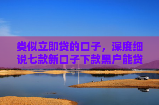类似立即贷的口子，深度细说七款新口子下款黑户能贷款吗