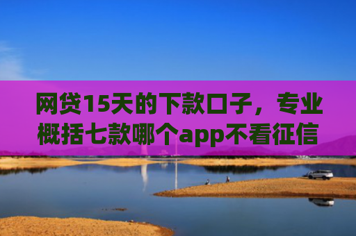 网贷15天的下款口子，专业概括七款哪个app不看征信容易下款