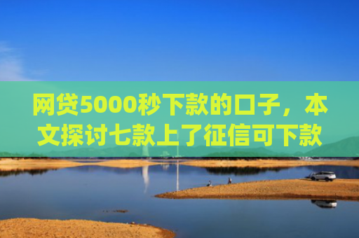 网贷5000秒下款的口子，本文探讨七款上了征信可下款的app
