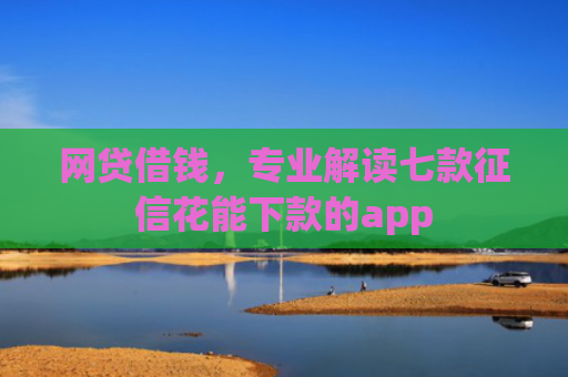 网贷借钱，专业解读七款征信花能下款的app