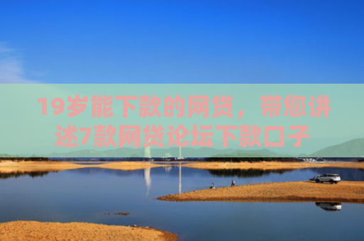 19岁能下款的网贷，带您讲述7款网贷论坛下款口子