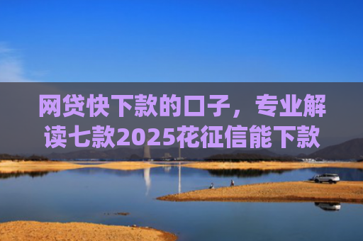 网贷快下款的口子，专业解读七款2025花征信能下款的app
