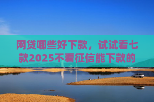 网贷哪些好下款，试试看七款2025不看征信能下款的app