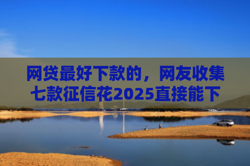 网贷最好下款的，网友收集七款征信花2025直接能下款的APP