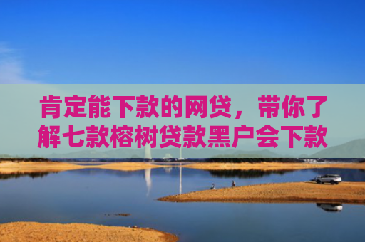肯定能下款的网贷，带你了解七款榕树贷款黑户会下款吗