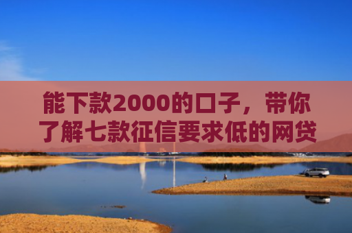 能下款2000的口子，带你了解七款征信要求低的网贷能下款吗