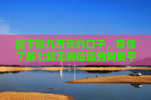 能下款几百元的口子，带你了解七款无需征信的网贷平台下款