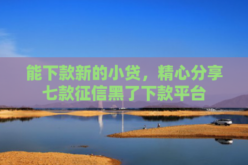 能下款新的小贷，精心分享七款征信黑了下款平台