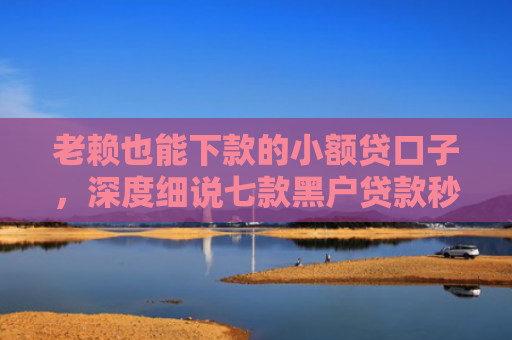 老赖也能下款的小额贷口子，深度细说七款黑户贷款秒审当场下款