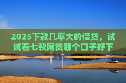 2025下款几率大的借贷，试试看七款网贷哪个口子好下款快点
