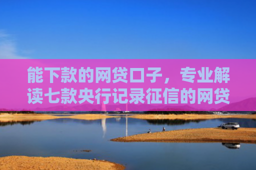 能下款的网贷口子，专业解读七款央行记录征信的网贷能下款吗