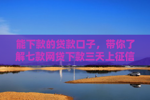 能下款的贷款口子，带你了解七款网贷下款三天上征信吗