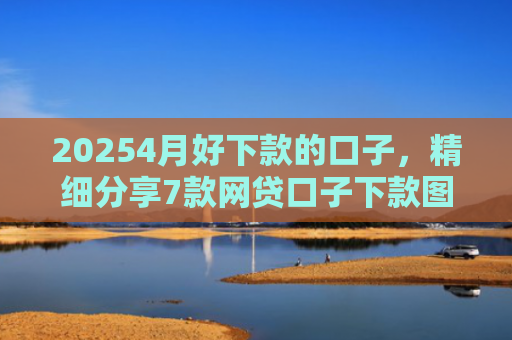 20254月好下款的口子，精细分享7款网贷口子下款图片