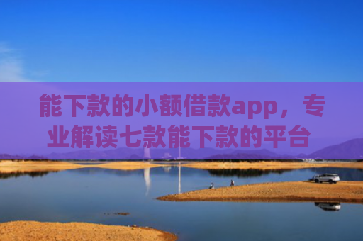 能下款的小额借款app，专业解读七款能下款的平台 征信花了
