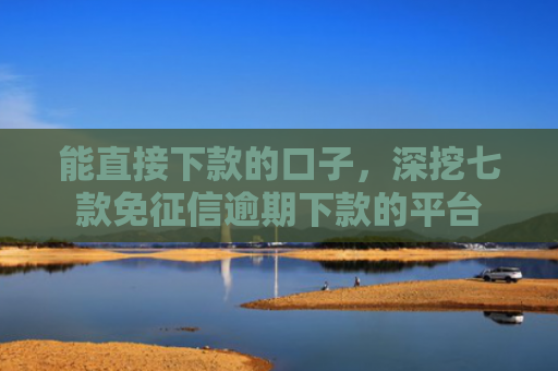 能直接下款的口子，深挖七款免征信逾期下款的平台