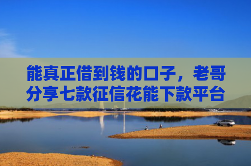 能真正借到钱的口子，老哥分享七款征信花能下款平台