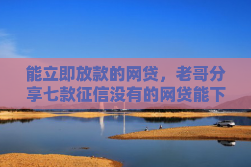 能立即放款的网贷，老哥分享七款征信没有的网贷能下款吗