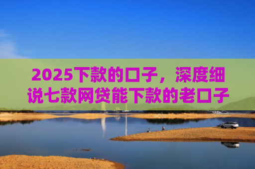 2025下款的口子，深度细说七款网贷能下款的老口子