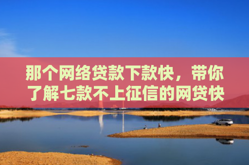 那个网络贷款下款快，带你了解七款不上征信的网贷快速下款